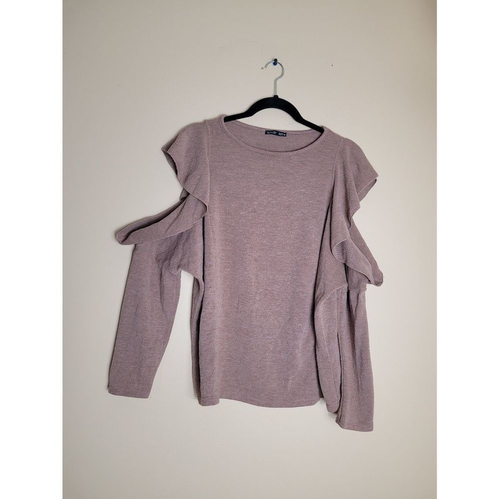 Zara Cold Shoulder Sweater